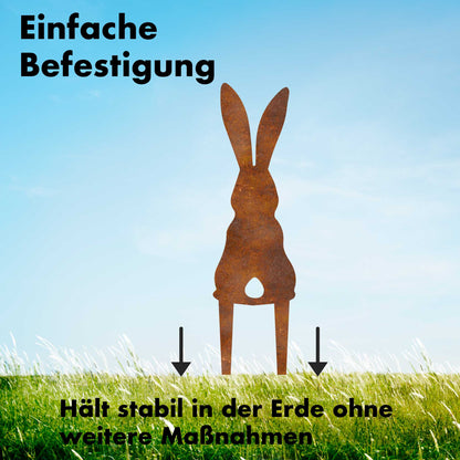 Kleiner Hase Gartenstecker