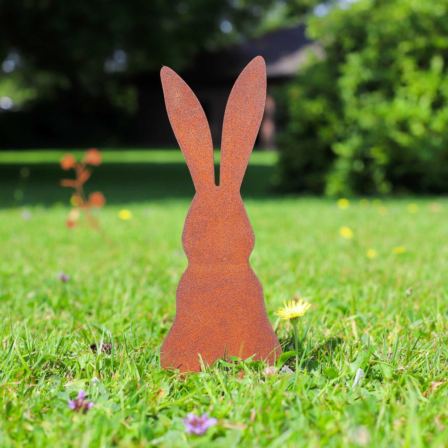 Kleiner Hase Gartenstecker